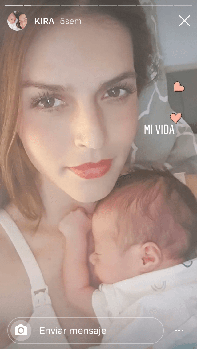 El pasado 26 de diciembre 
<b><a>nació Kira</a>, </b>la primera hija de Claudia Álvarez y Billy Rovzar, en Los Angeles, California.
<br>