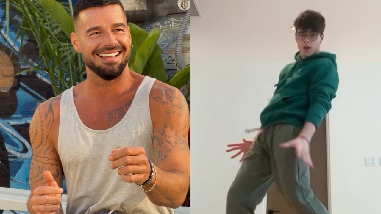 Hijo de Ricky Martin presume sus dotes para el baile