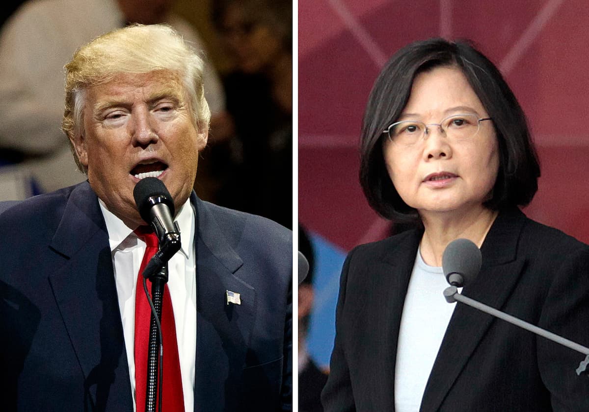 China protesta por la conversación telefónica entre Trump y la presidenta de Taiwán