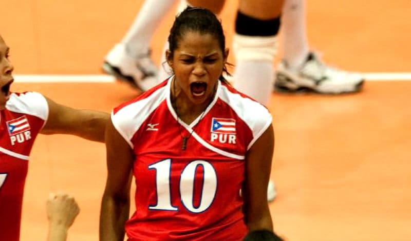 Diana Reyes, la atleta que anunció el embarazo durante los juegos.