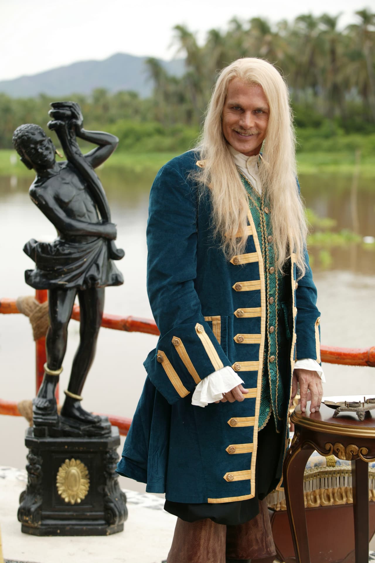 En la telenovela ‘Pasión’ el actor lidió con una radical transformación para darle vida a John Foreman.