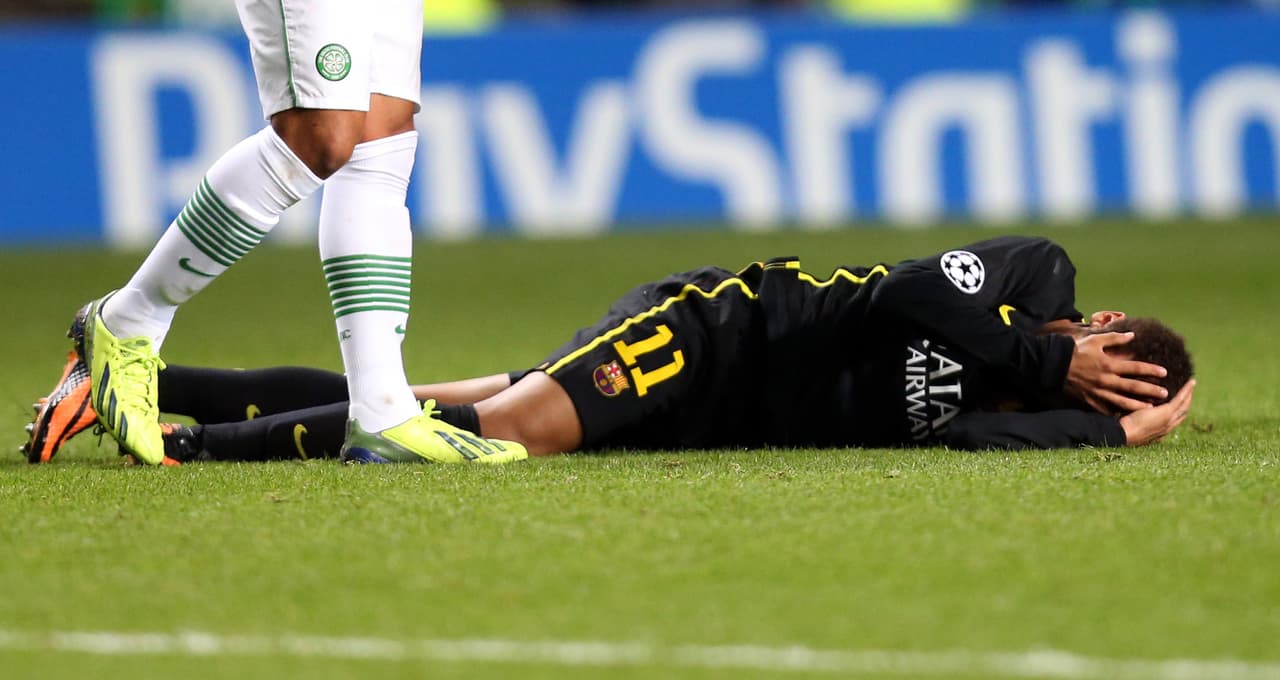 Esguince de tobillo 1 partido, siete días fuera.