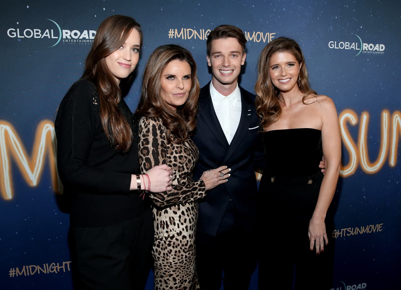 María Shriver e hijos