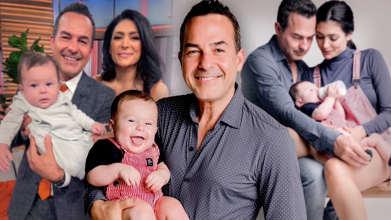 Con tierna sesión de fotos y su primera vez en Despierta América, Carlos Calderón celebra los 6 meses de baby León