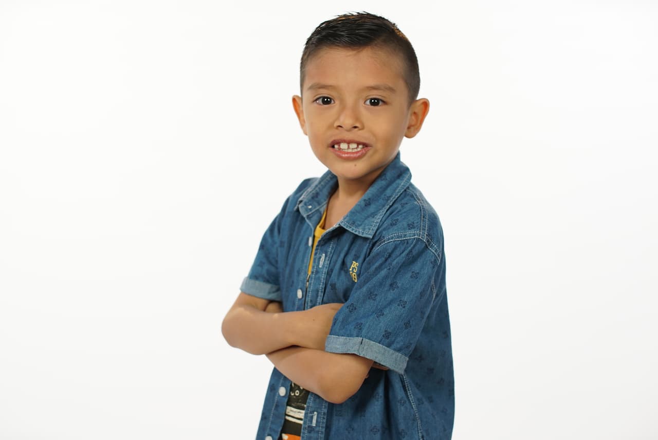 <b>Mateo Melchor</b>
<br>Categoría: Canto
<br>Edad: 7 años
<br>Lugar de origen: Chiapas