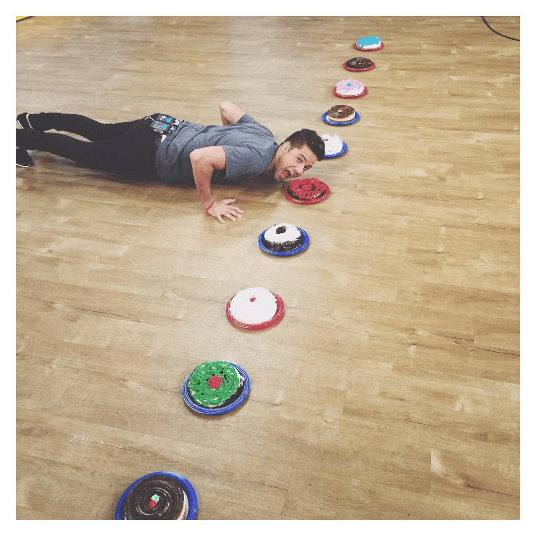 Nuestro querido Willy ya está listo para cumplir el reto. (11 de agosto).