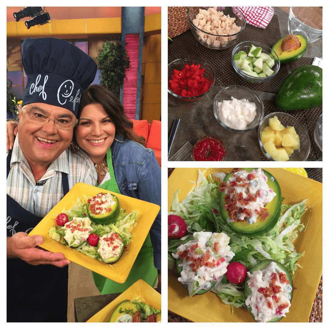 Chef Pepín y Diana Reyes nos enseñan a prepara un delicioso platillo de aguacates rellenos. (11 de agosto).