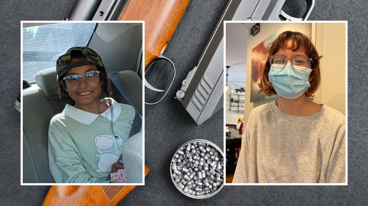 Estas niñas han sido heridas afuera de centros comerciales de San José con armas de perdigones