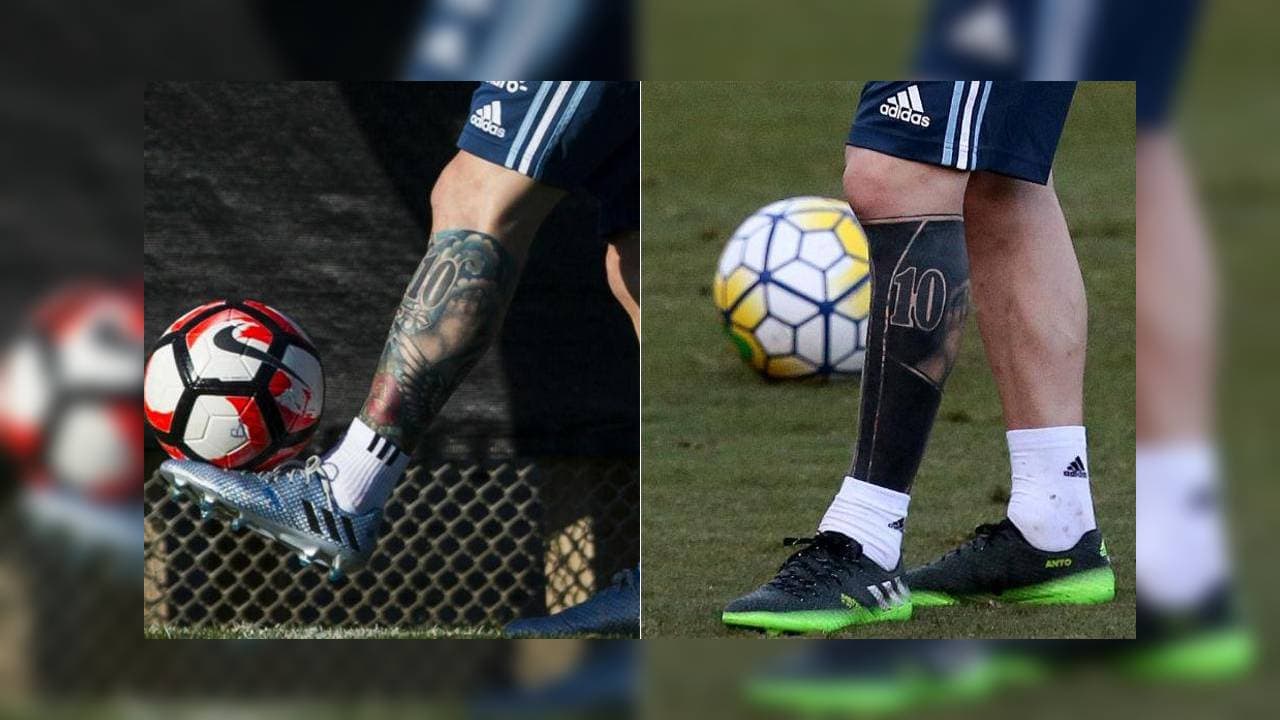 Decidió tapar gran parte de su pierna, con una especie de manga.