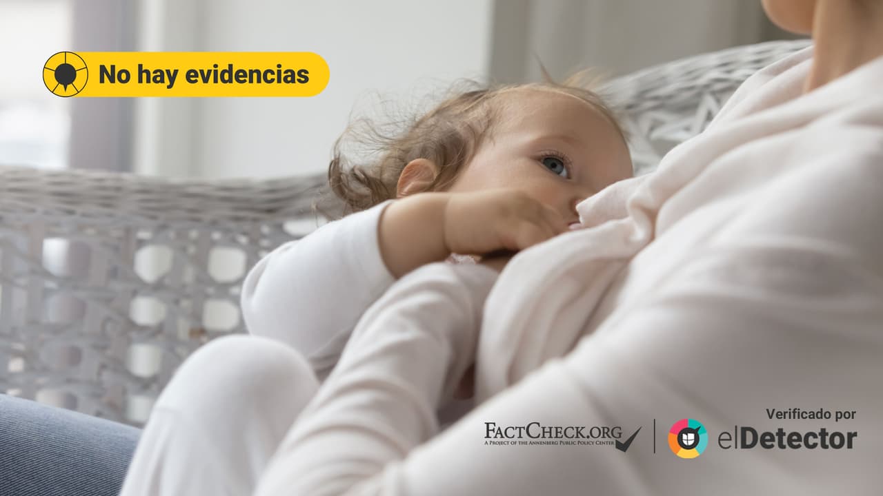 Un nuevo estudio NO comprueba que vacunarse contra el covid-19 haga a la leche materna peligrosa