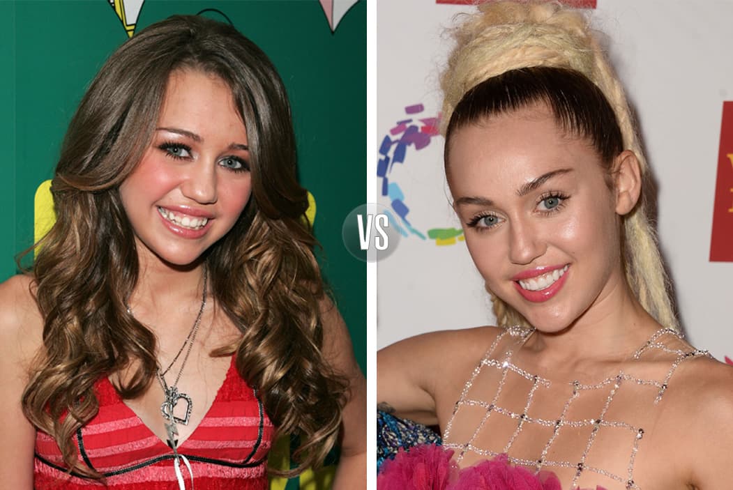 Atrás quedaron los años en que Miley Cyrus tenía los dientes chuecos. Hoy sonríe por todas partes y no deja de posar.