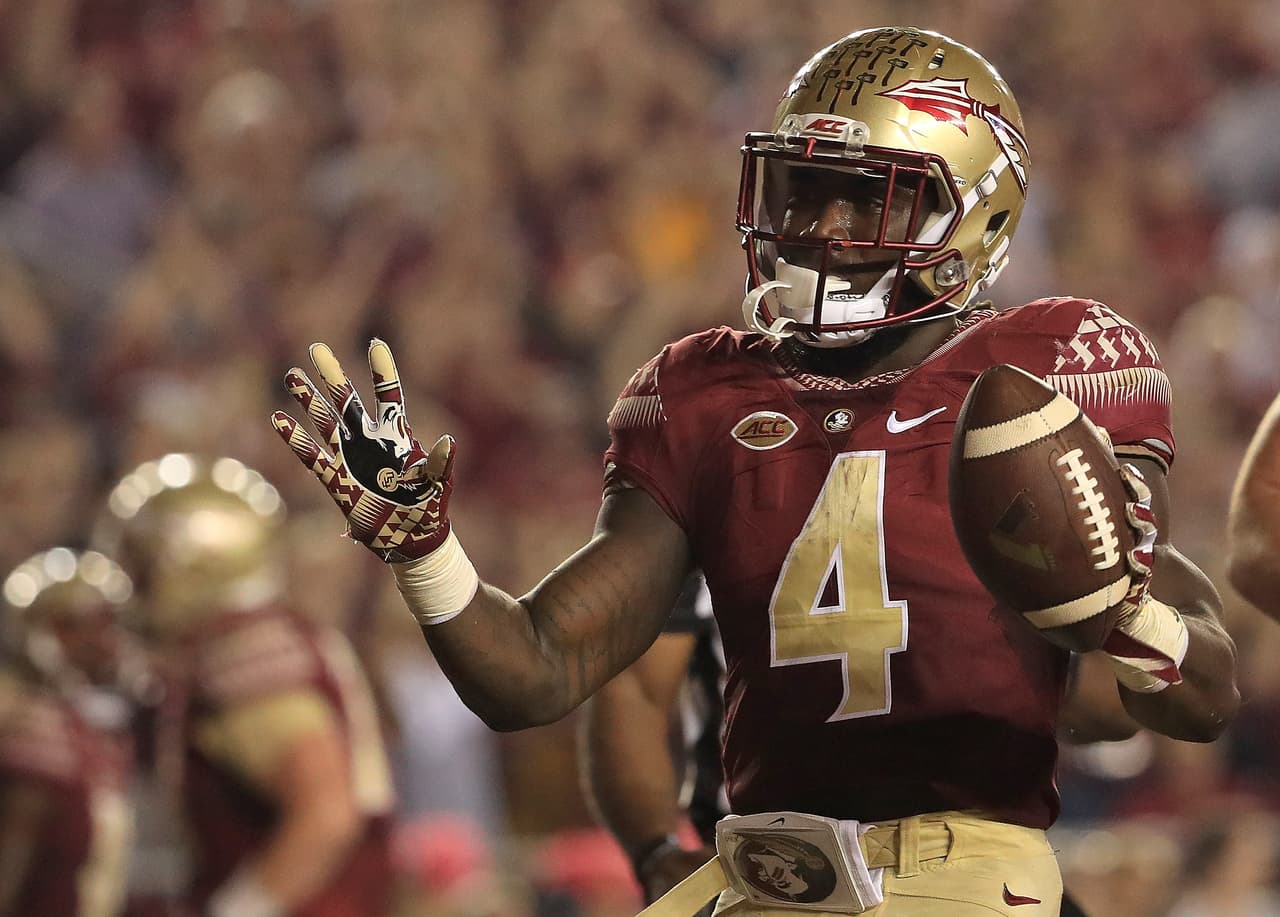 # 25 
<b>DALVIN COOK</b> – RB | 
<i>Florida State</i>