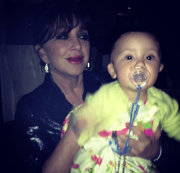 Angélica María es una de las personas que más ha disfrutado la llegada de la pequeña Angélica,