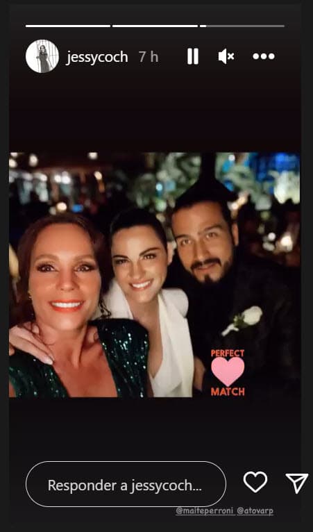 También se vio a Jessica Coch entre los asistentes. 
<br>