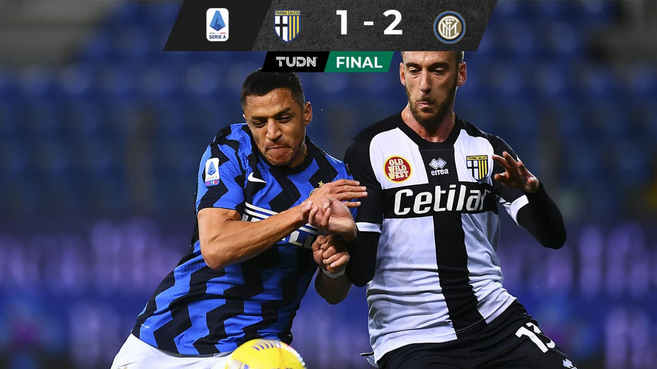 El Inter gana con un gol 'fantasma' al Parma