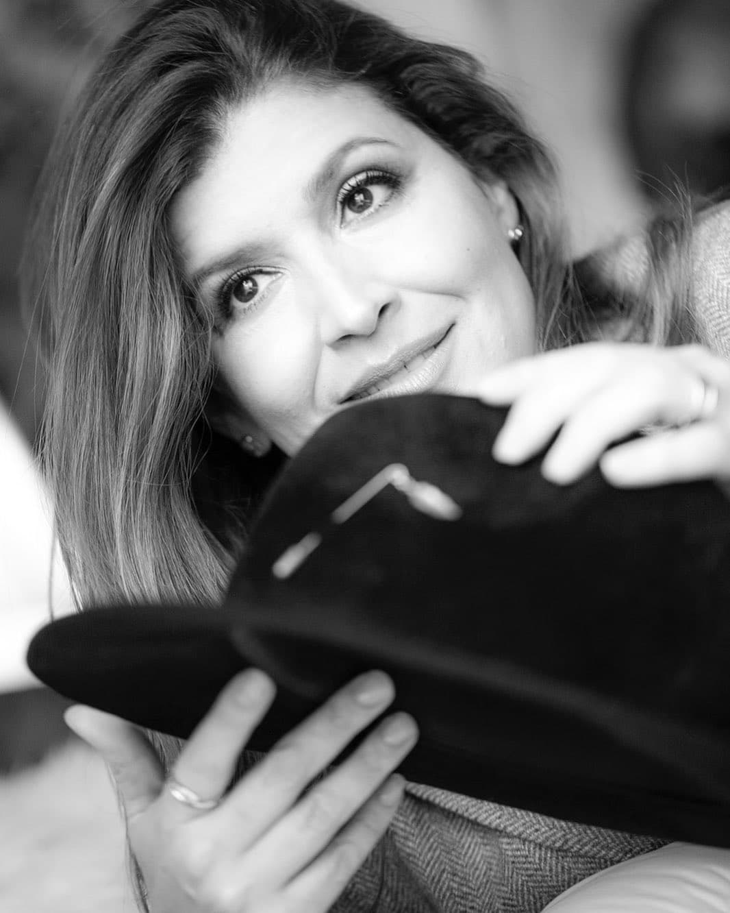 Marcela Sarmiento no quiso quedarse atrás y también le dio la bienvenida a diciembre.