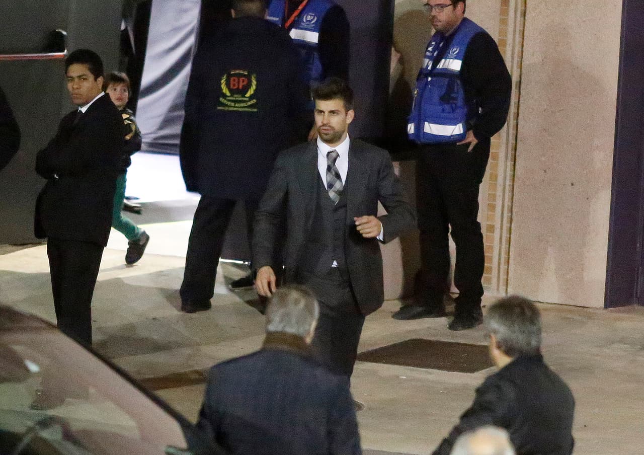 No podía faltar el galante padre.