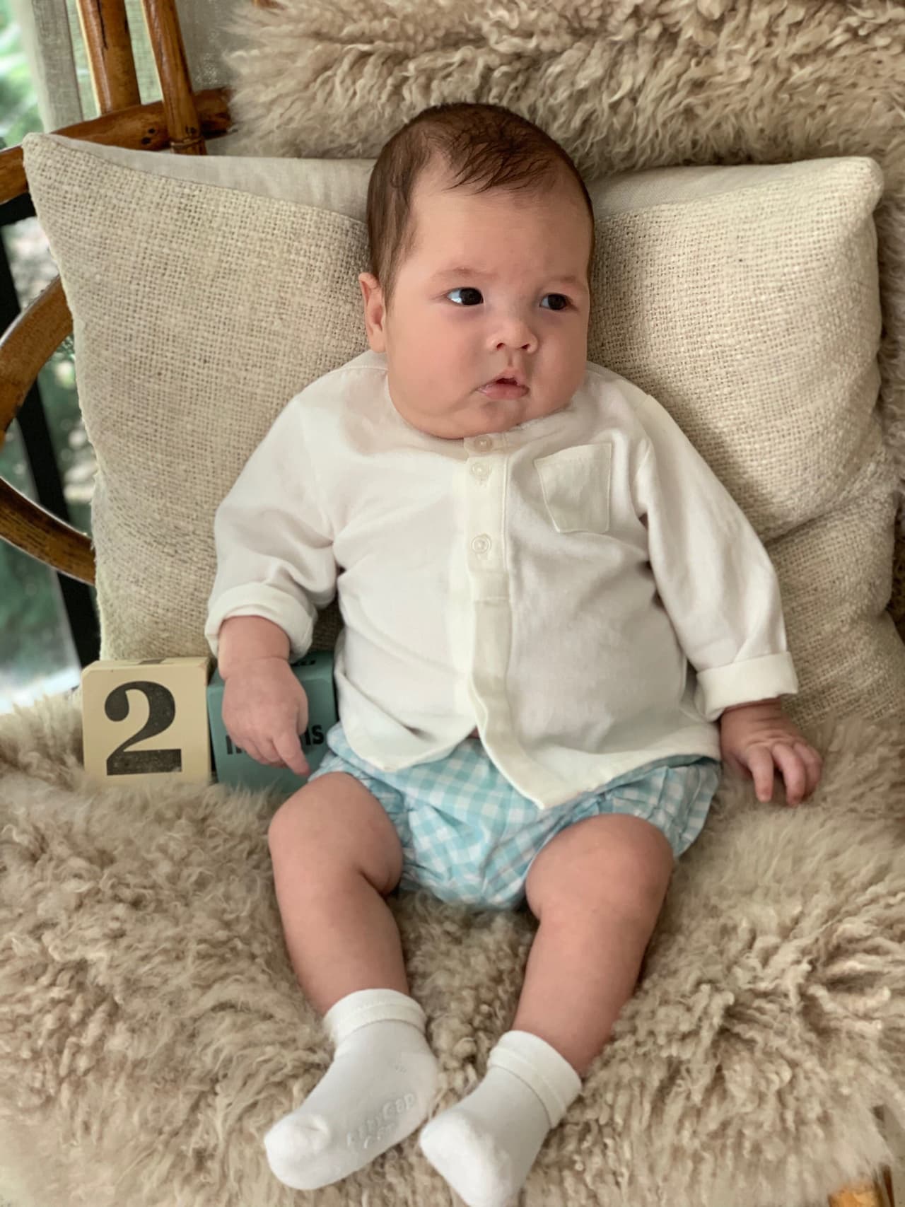 Sin titubear, Pamela asegura que le gustaría darle un hermanito a Ford. "
<b>Yo tengo una relación impresionante con mi hermana, no me imagino mi vida sin ella (...) y me encantaría regalarle ese tipo de relación a mi hijo"</b>, comenta.
<br>