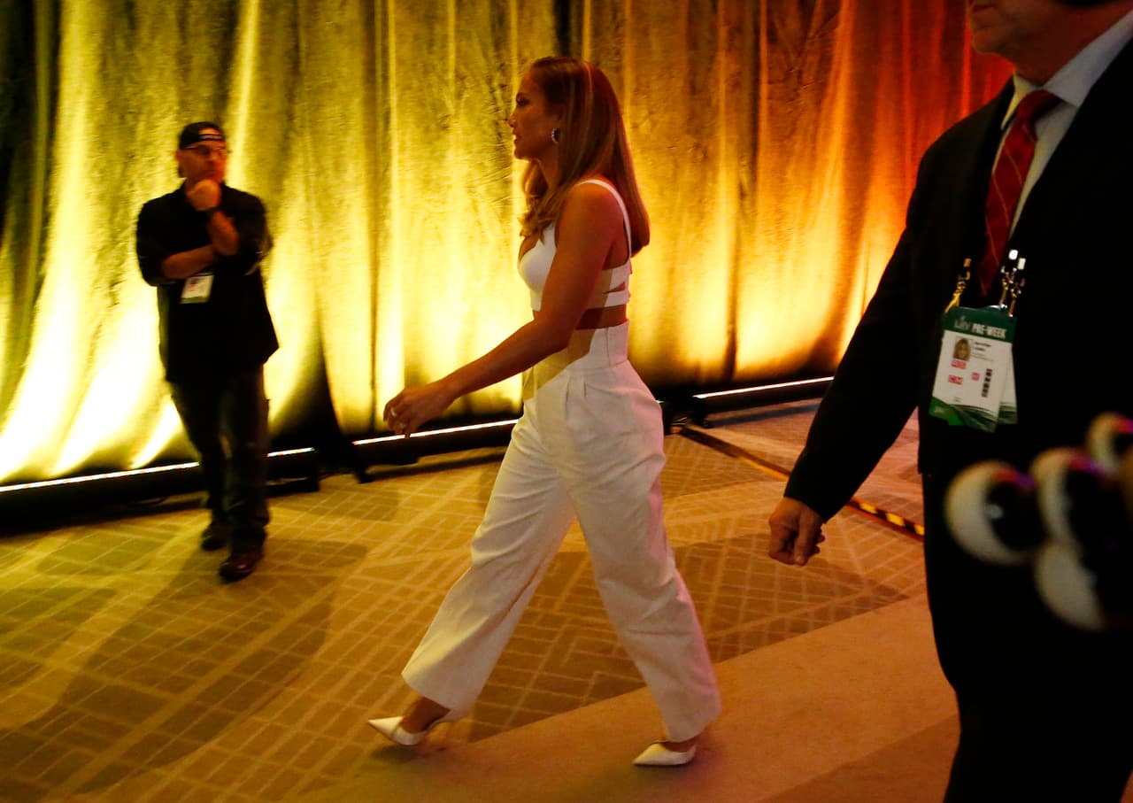 La prometida del expelotero Álex Rodríguez no niega que es un ser muy competitivo.