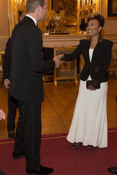 William con la cantante Emeli Sande.Mira aquí lo último en chismes.