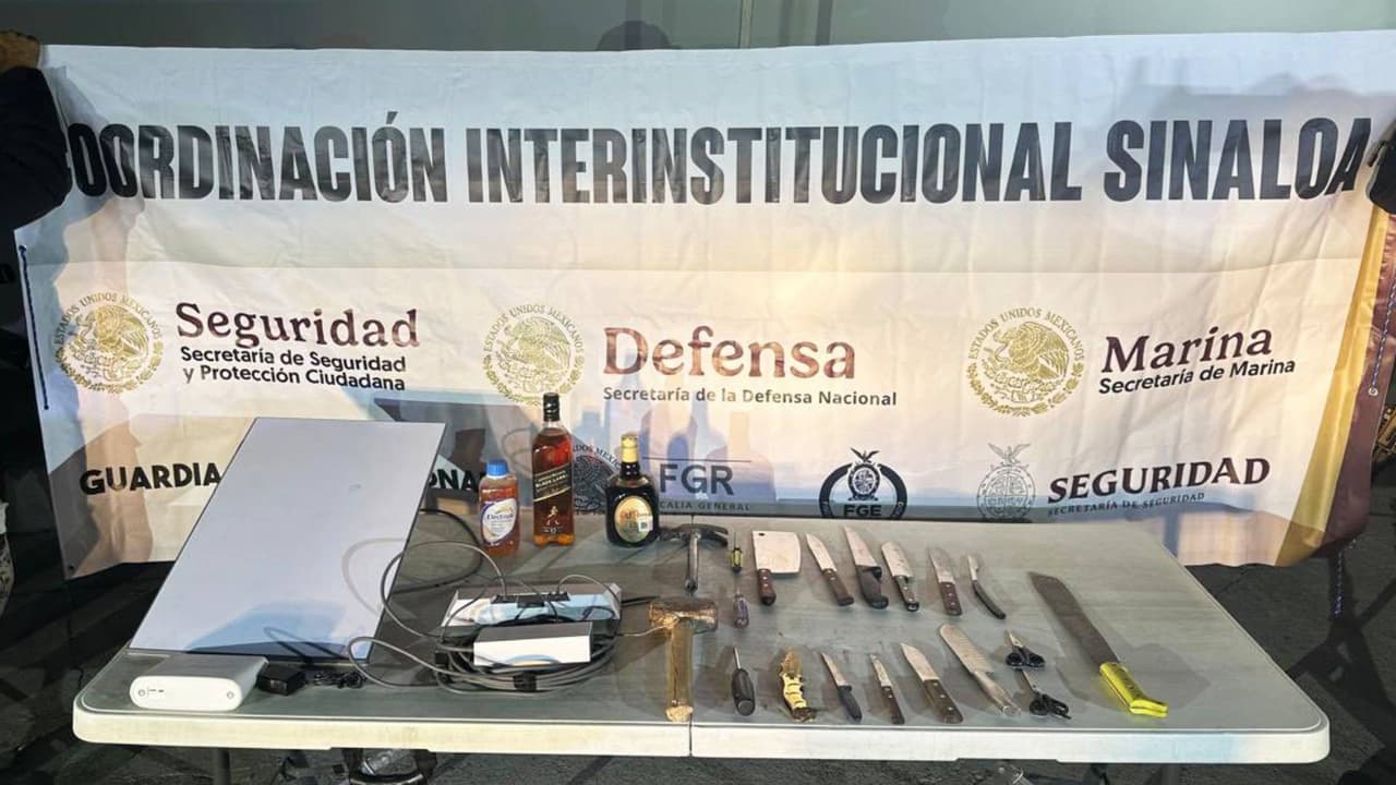 Hallan internet satelital de Elon Musk en una cárcel de Culiacán; reos tenían también alcohol y armas