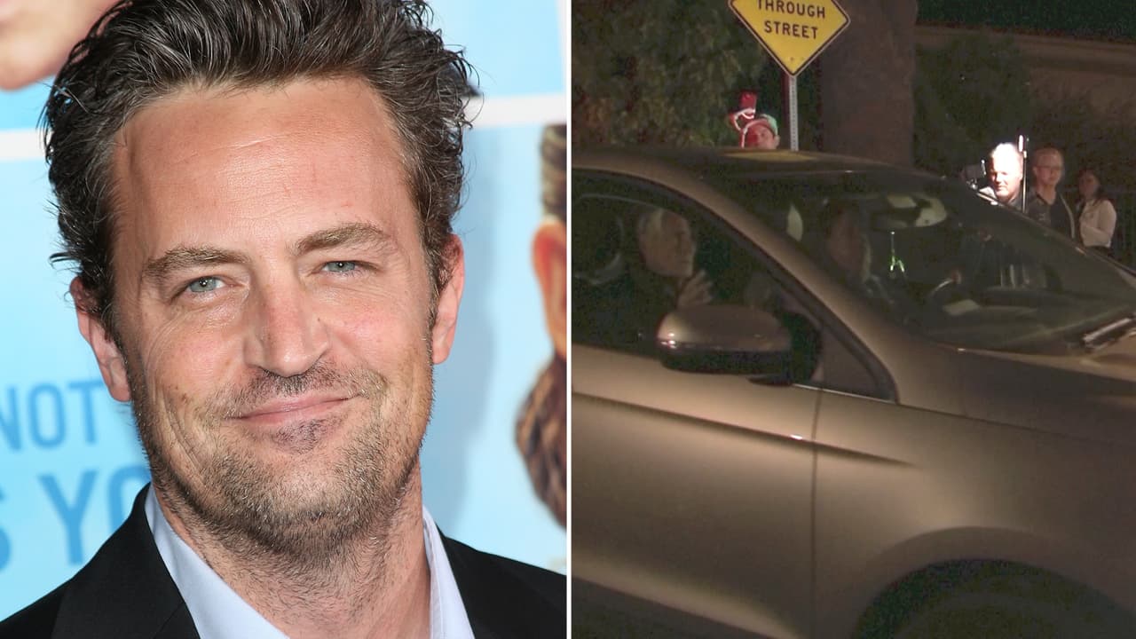 En video: así llegaron los papás de Matthew Perry a la casa del actor tras enterarse de su muerte