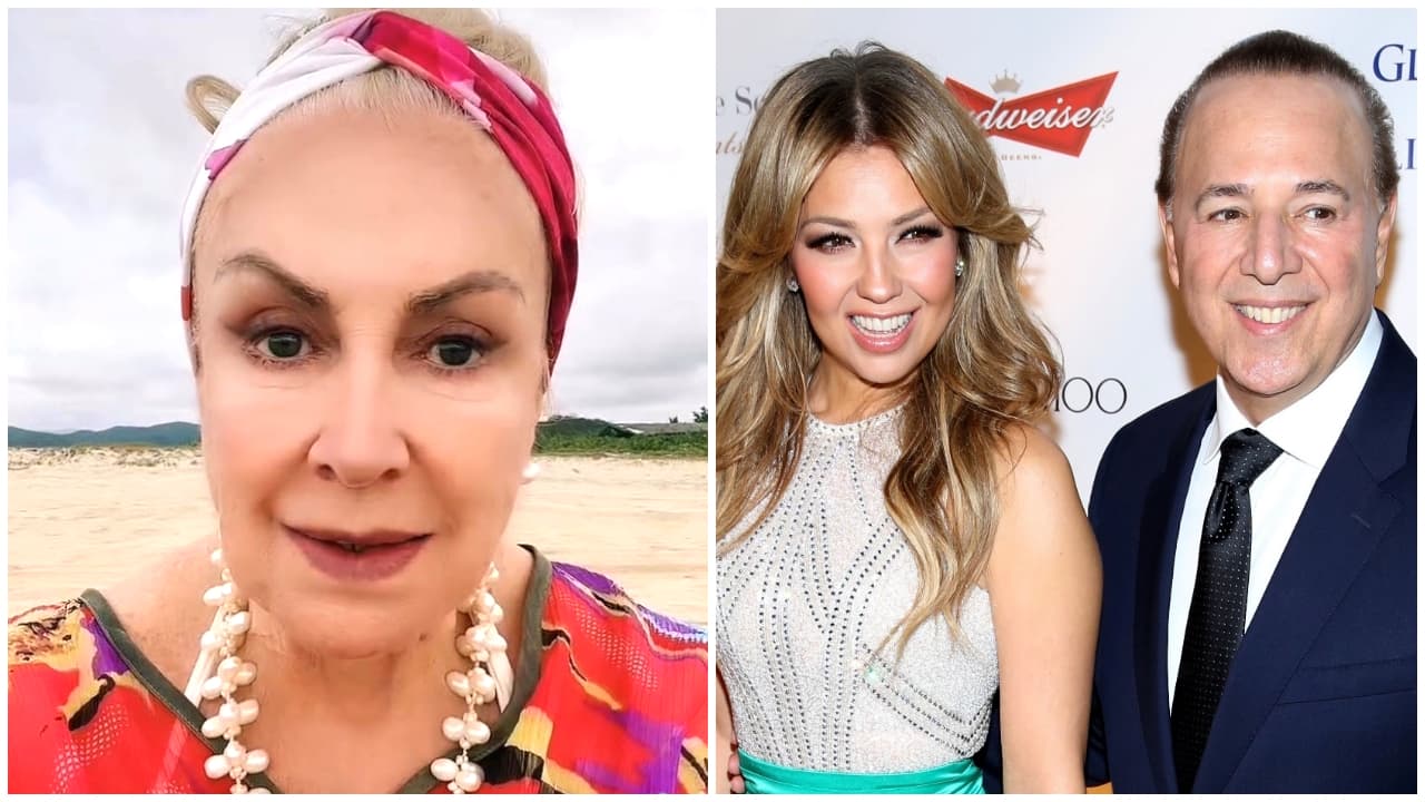 Laura Zapata reacciona a rumores de Thalía y Tommy Mottola: aclara si ha hablado con su hermana