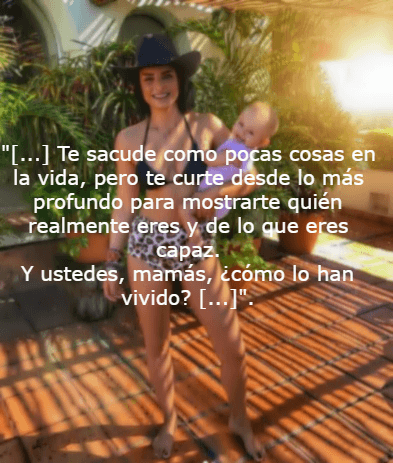 Aislinn Derbez comparte mensaje de posparto a poco más de seis meses del nacimiento de Kailani