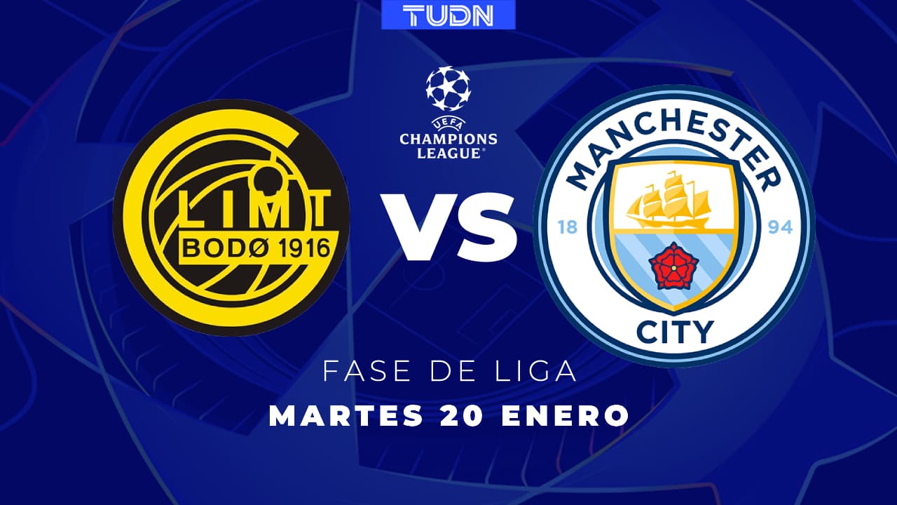 Así puedes ver el Bodo/Glimt vs. Manchester City de la Champions League