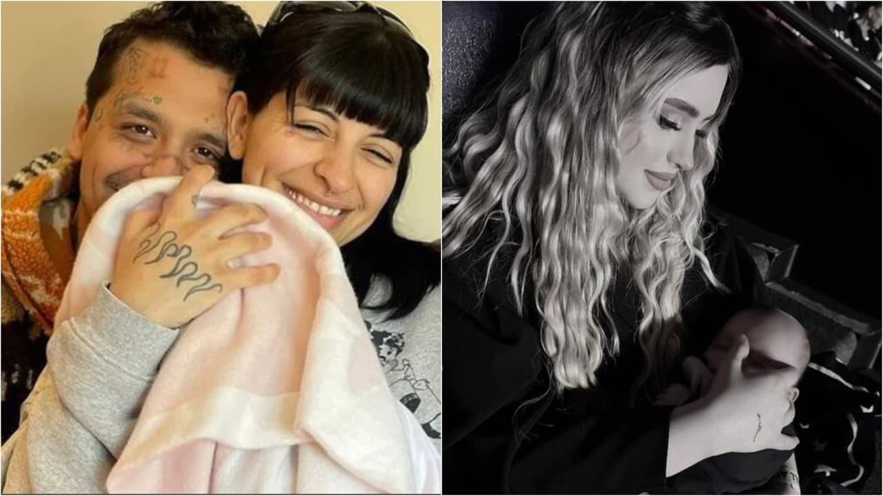 Por fin se conocen los bebés Nodal: el encuentro entre la bebé de Christian y el de su hermana 