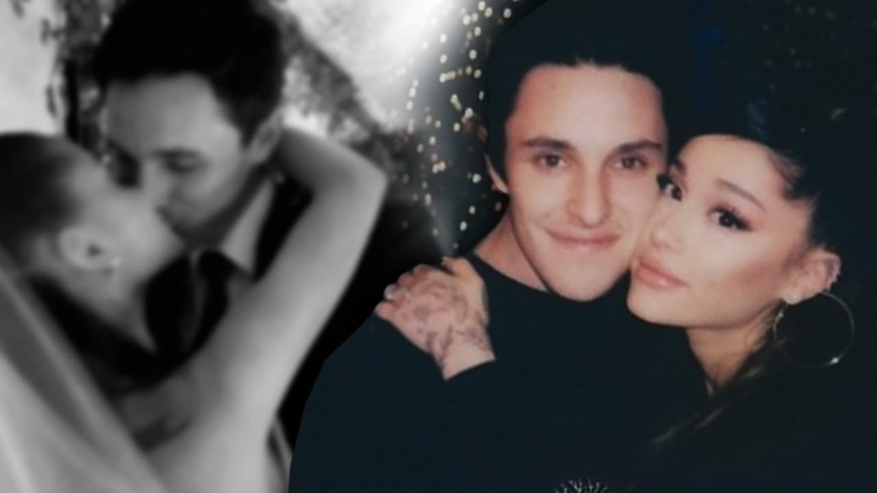 Ariana Grande comparte las primeras fotos de su boda con Dalton Gómez y presume su vestido de novia