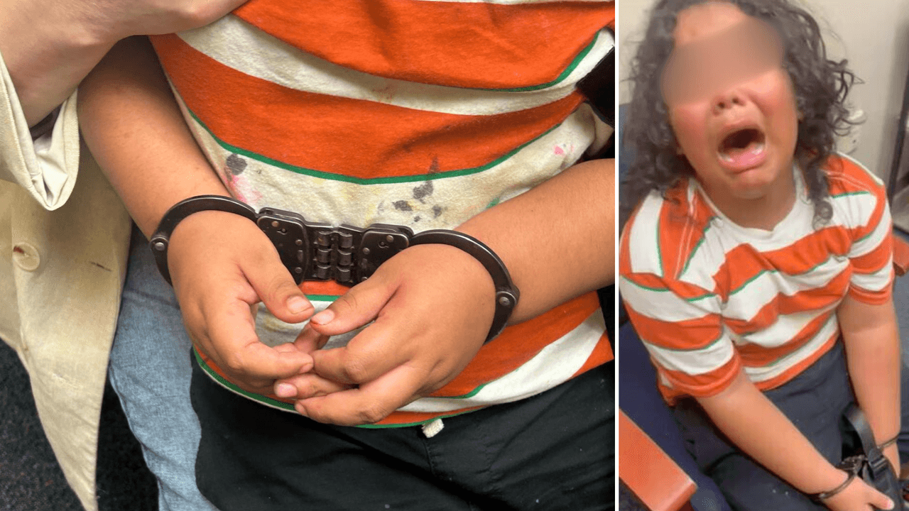 La familia del niño de 6 años que fue esposado en su escuela busca ayuda legal