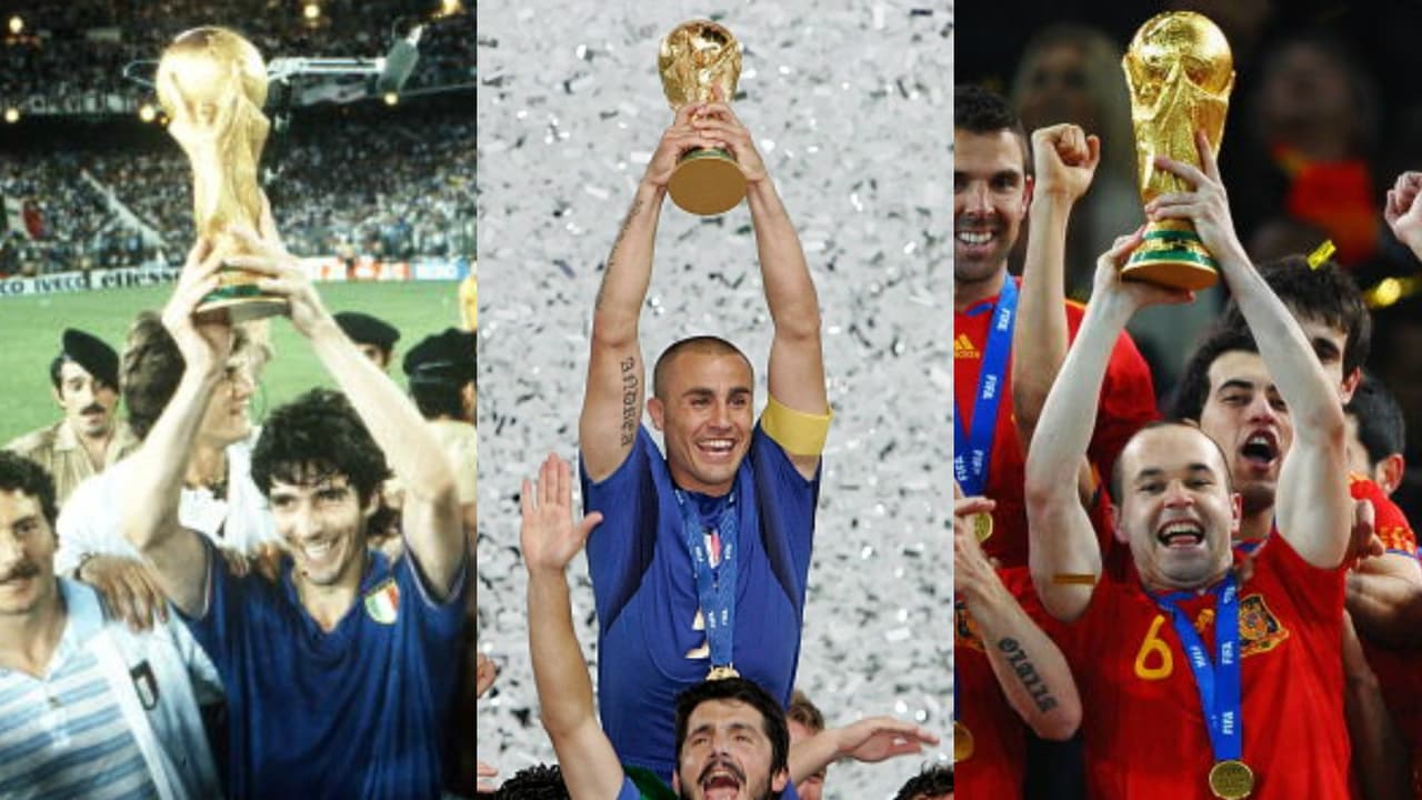 Por novena ocasión en la historia de la Copas del Mundo se disputará una final europea