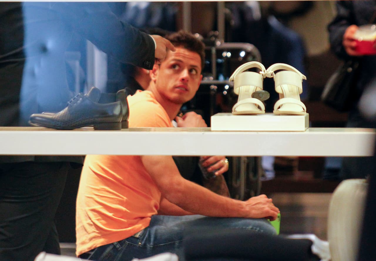 Javier el 'Chicharito' Hernández dejó las canchas para disfrutar de uno de sus pasatiempos.