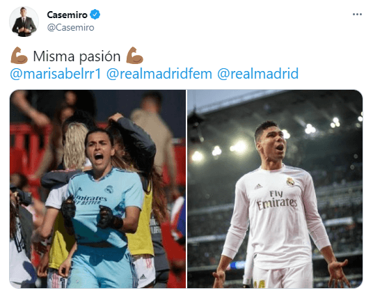 Marcelo, Dani Carvajal, Casemiro y Vinicius, entre otros, copiaron a su compañero e, inmediatamente, se inició una lluvia de reacciones.