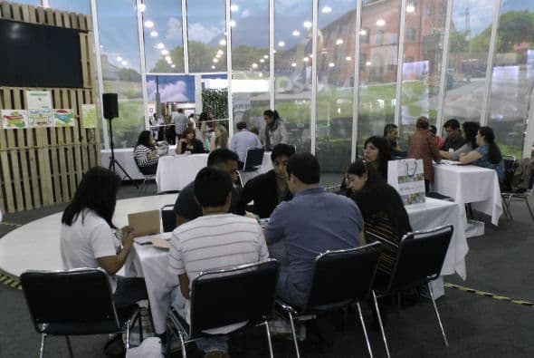 Se ofreció además la oportunidad de vincularse con organizaciones e instituciones de utilidad para impulsar una idea de negocio.