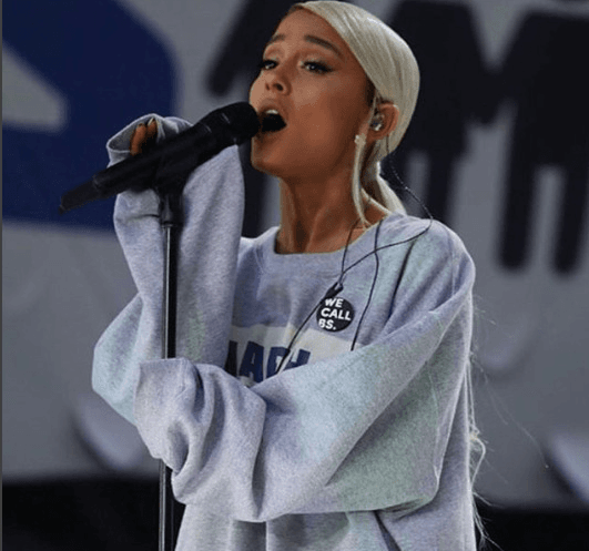 Ariana Grande participó en el concierto gratuito, también dedicándolo a las víctimas del atentado ocurrido en el concierto que tuvo en Manchester, Reino Unido, el 22 de mayo de 2017.