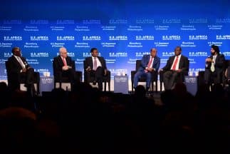 Emprendedores y líderes africanos asistieron a la cumbre África-Estados Unidos.