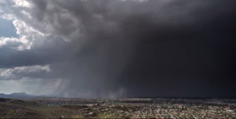 Captan espectacular fenómeno en Tucson
