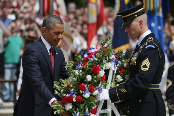 Alabó la generosidad que "late en los corazones" de los uniformados de las tropas militares de Estados Unidos.