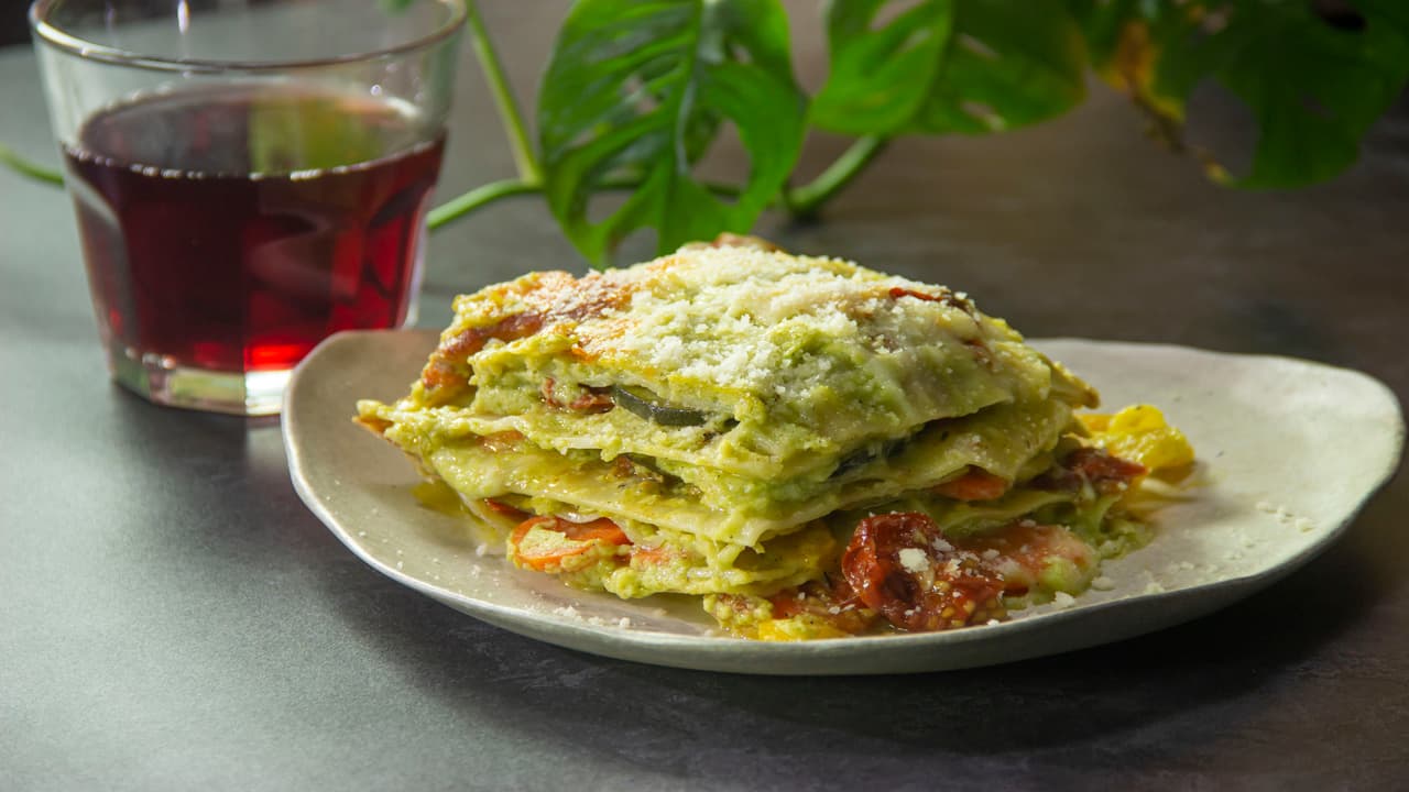 Lasaña de verduras