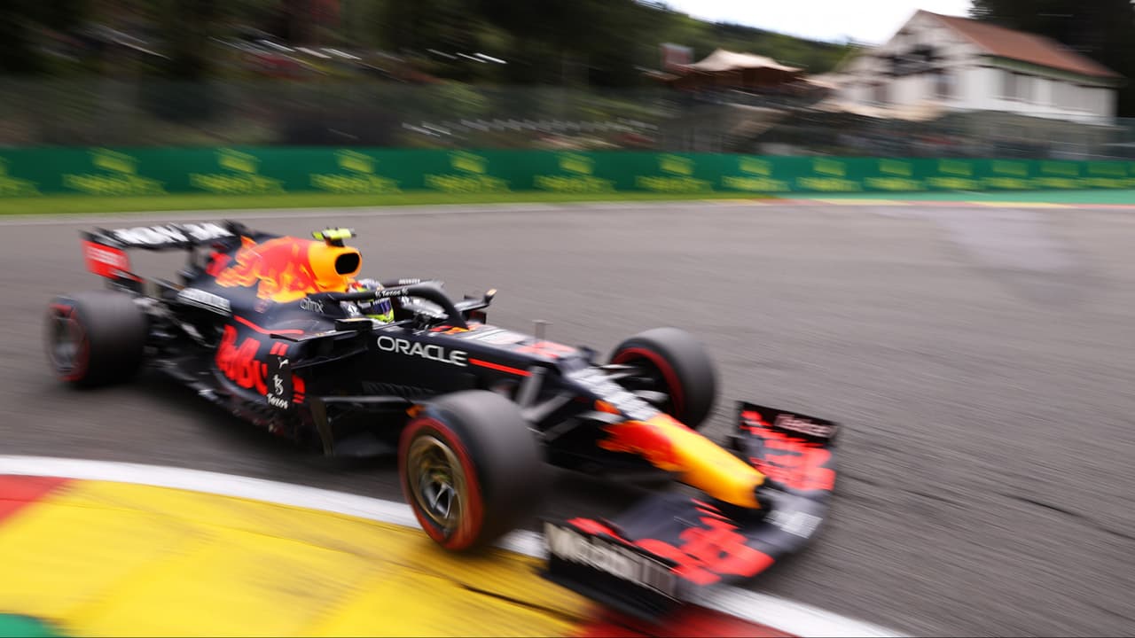 Sergio Pérez, décimo en Q2 libres del GP de Bélgica