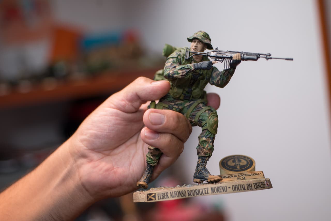 Los primeros años lo ayudaba un soldado.