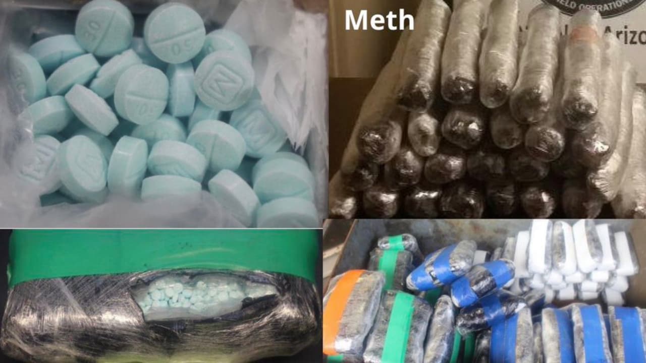 Cinco incidentes de narcotráfico en Nogales el fin de semana: incautan fentanilo, cocaína y metanfetamina