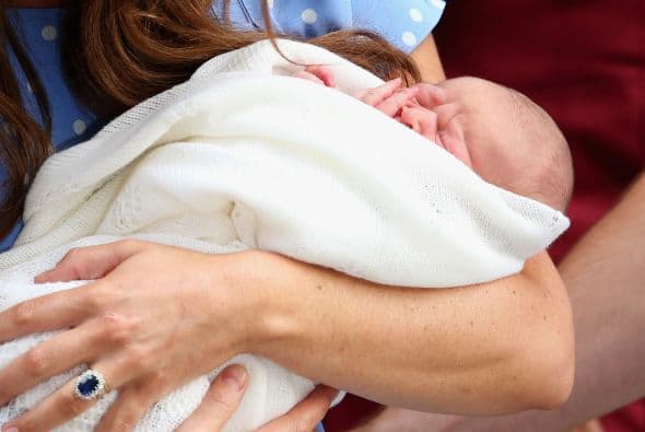 Así conocimos al "bebé real".