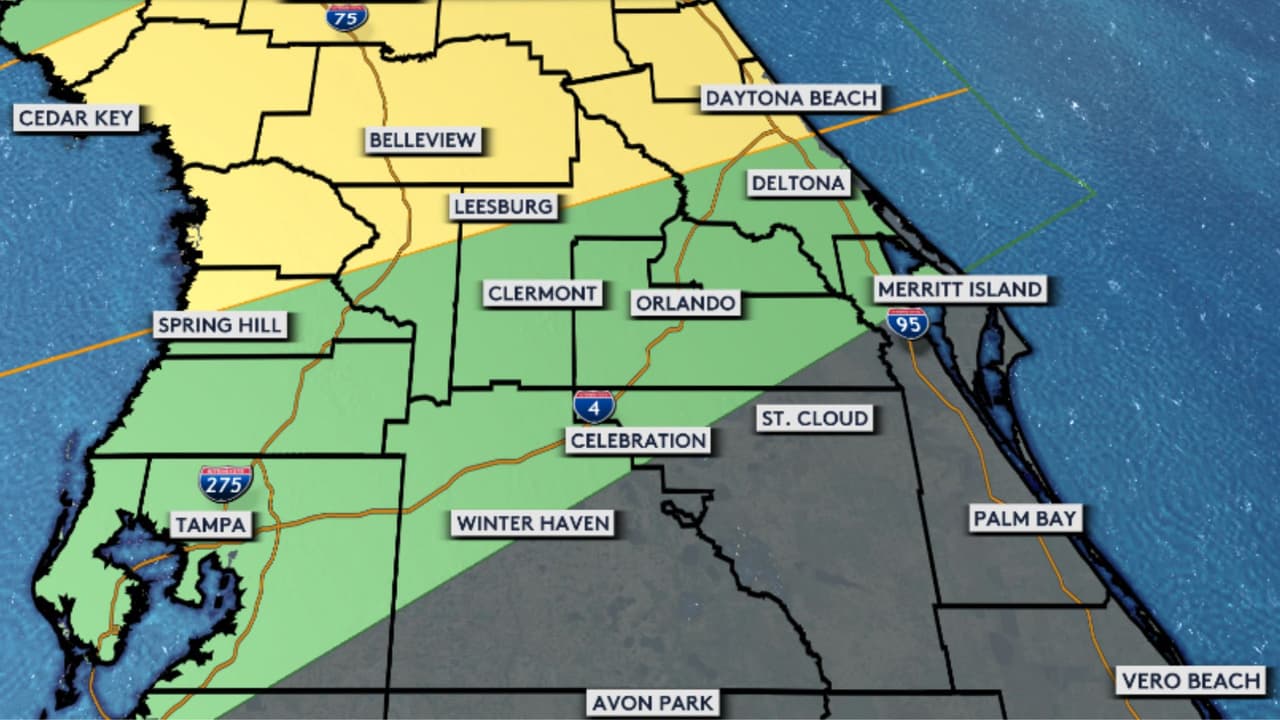 Prepárate para las tormentas severas este sábado en Florida Central