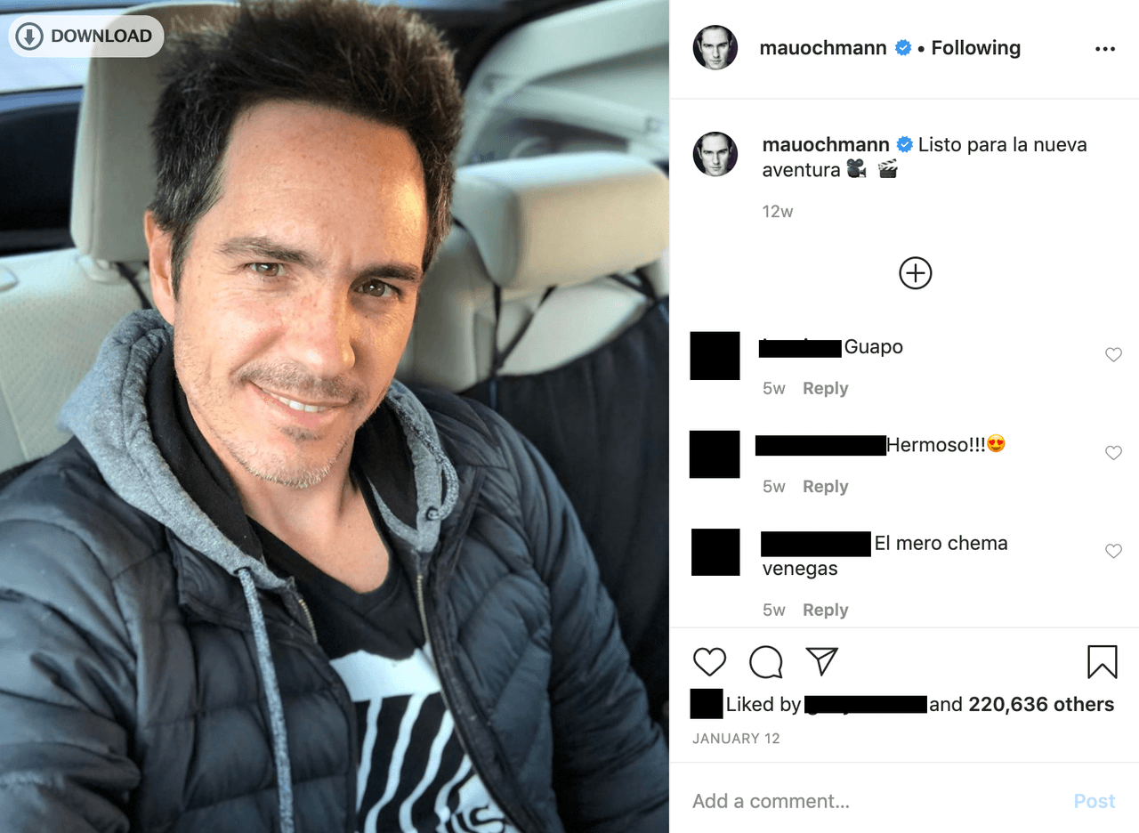 A finales de año, la pareja estuvo separada un tiempo, pues Ochmann vacacionó con su primogénita Lorenza en Baja California Sur. A principios de año volvieron a separarse, esta vez porque el actor debió realizar un viaje de trabajo.