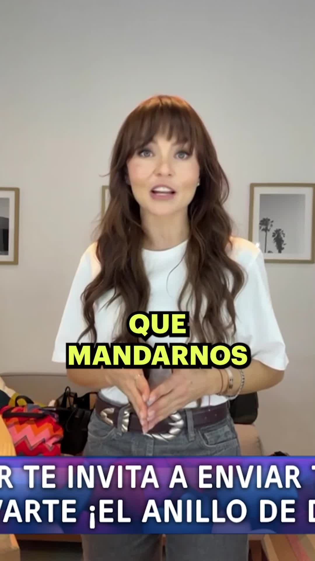 Angelique Boyer te quiere regalar el anillo de Doménica Montero