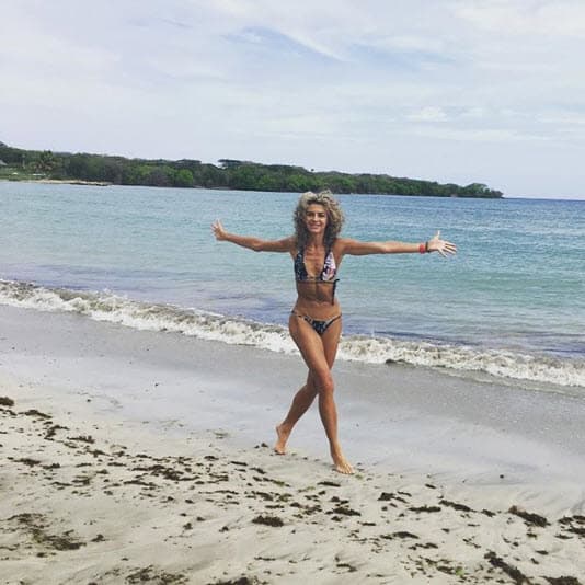 Aunque anteriormente se sentía orgullosa por su musculoso y delgado cuerpo, esta vez decidió cambiar de rumbo para mantenerse sana.