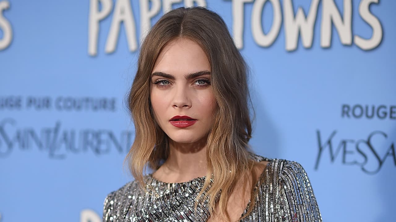 Así estamos acostumbrados a ver a Cara, arregladita, glamorosa, formal.